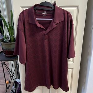 Top Flight XL Burgundy Shirt